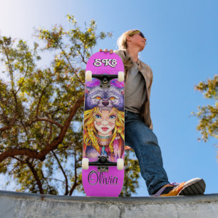 Chica Anime para skateboard