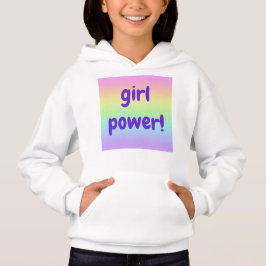 Chica arcoiris Power Hoodie Sweatshirt