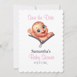 Chica Baby Peeking out Baby Shower Theme