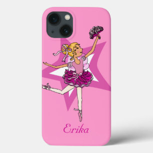 Chica bailarina pelo rubio rosa nombre funda