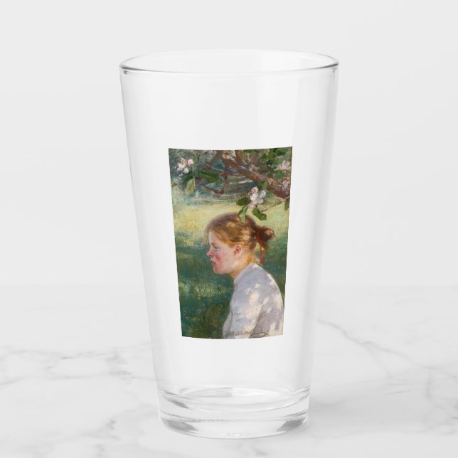 Chica bajo el árbol de manzanas (por Danielson-Gam (Anverso)