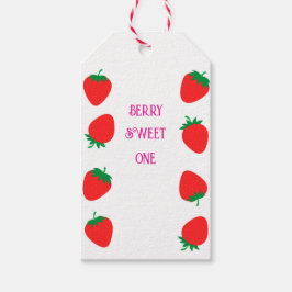 Chica Berry Sweet One Gift Etiqueta