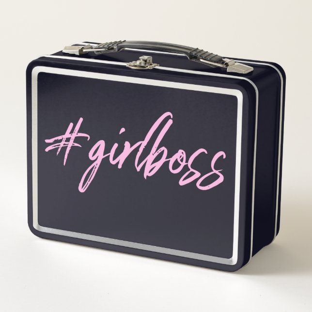 Chica Boss Lunch Box | Caja de almacenamiento (Anverso)