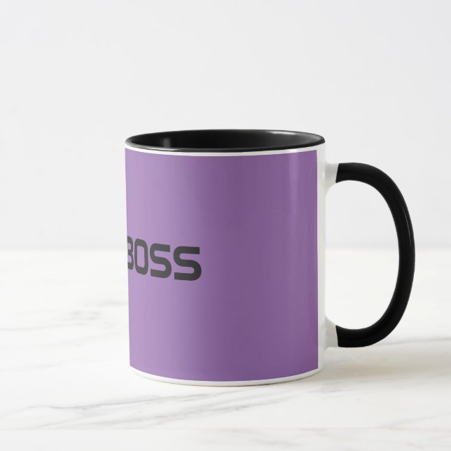 Chica Boss taza de café de 11 onzas (Derecha)