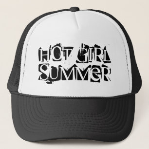 Chica caliente Gorra de verano.