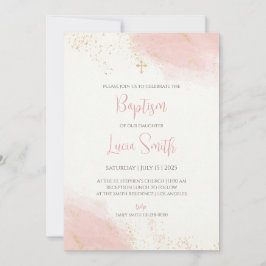 Chica Christening invita a los Chicas Invitaciones