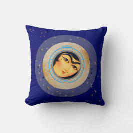 Chica con almohada de estrellas - Decoración capri