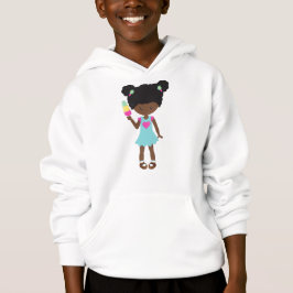 Chica Con Helado, Chica Afroamericano, Vestido