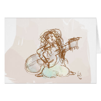 Chica con la guitarra