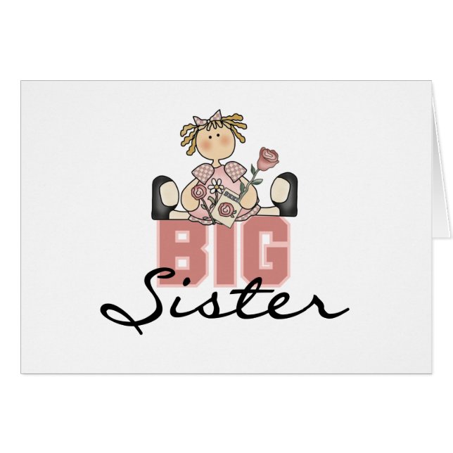 Chica con la hermana grande de los rosas (Anverso (Horizontal))