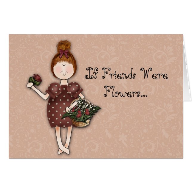 Chica con las flores (Anverso (Horizontal))