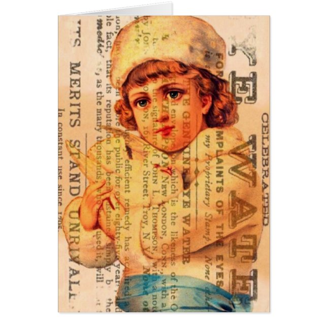 Chica Con Publicidad De Palabras (Frente)