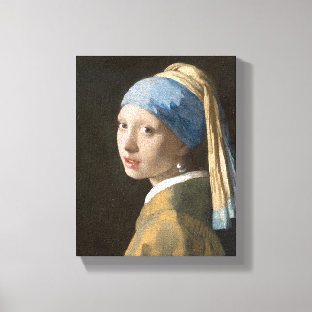 Chica con un pendiente de perla - Arte de Johannes (Anverso)