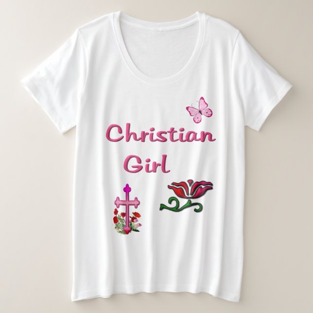 Chica cristiana  (Anverso del diseño)