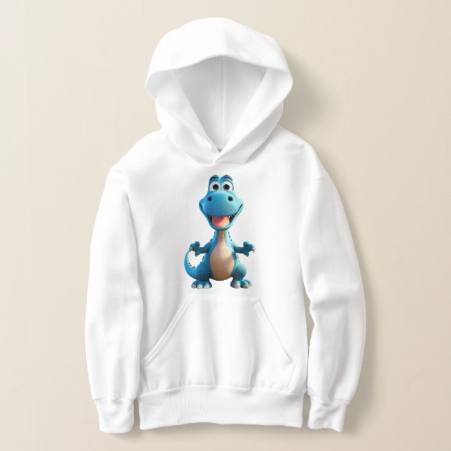 Chica Cute Dinosaur Hoodie (Distribución )