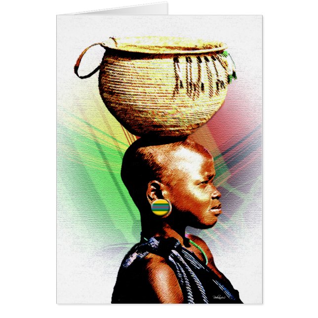 Chica de Agua de África (Frente)