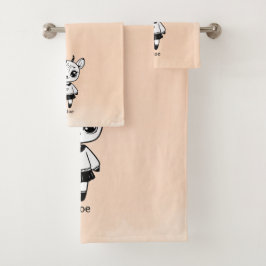 Chica de Antelope Adorable - Diseño de Doodle Cuto