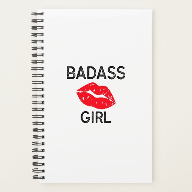 Chica de Badass, planificador para chicas (Anverso)