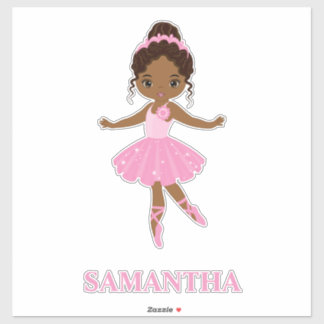 Chica de balanza africana  Vinyl Pegatina
