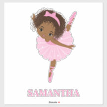 Chica de balanza africana  Vinyl Pegatina