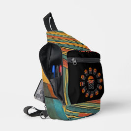 "Chica de baloncesto" Impresión moderna Bolsa pequ