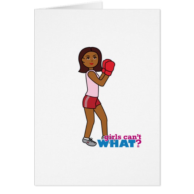 Chica de boxeo (Frente)