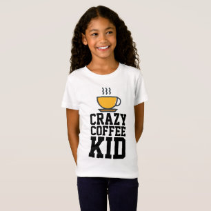 CHICA DE CAFÉ, camisetas para niños