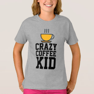 CHICA DE CAFÉ, camisetas para niños