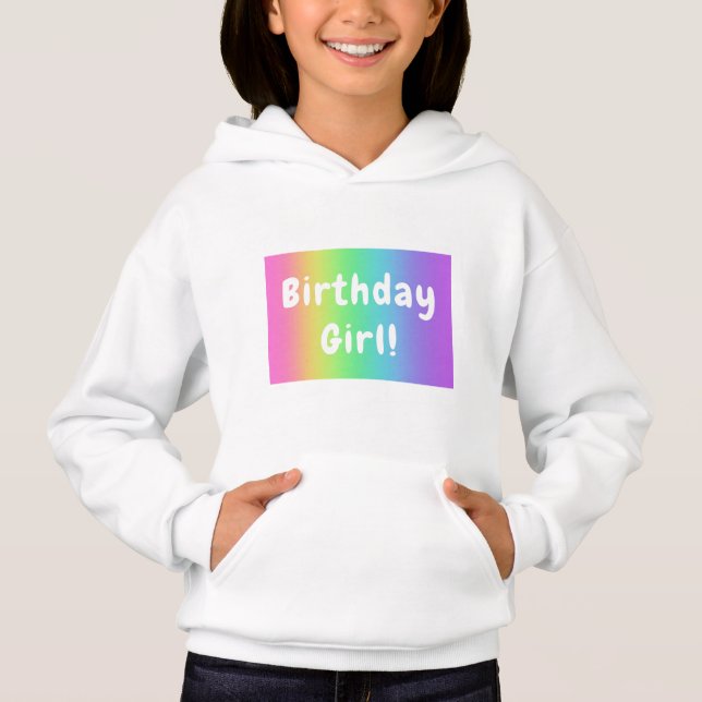 Chica de Chica de cumpleaños arcoiris (Anverso)