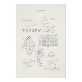 Chica de cosquillas, Poster brillante