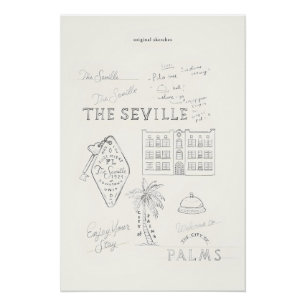 Chica de cosquillas, Poster brillante