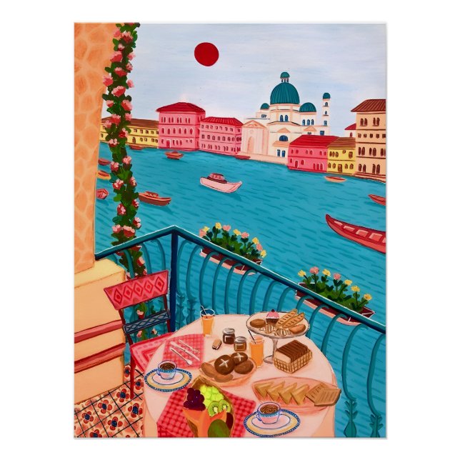 Chica de cosquillas, Poster brillante (Anverso)