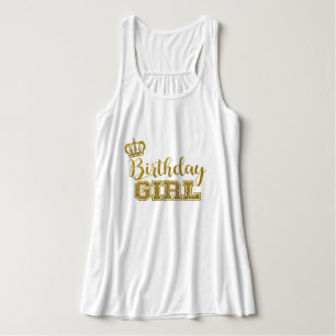 Chica de cumpleaños Tank Top