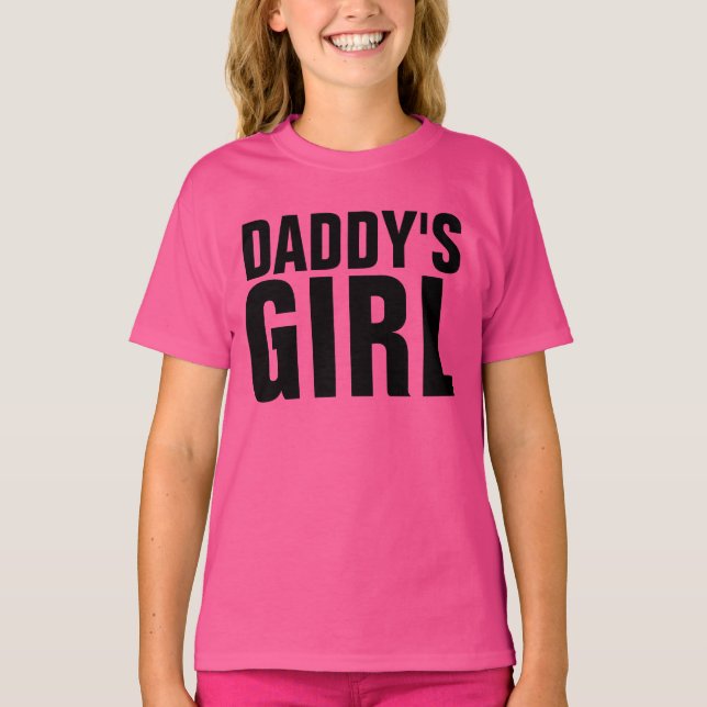 Chica De DADDY, camisetas CHICAS (Anverso)