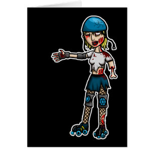 Chica de Derby del zombi