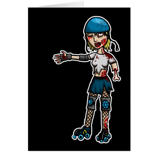 Chica de Derby del zombi (Frente)