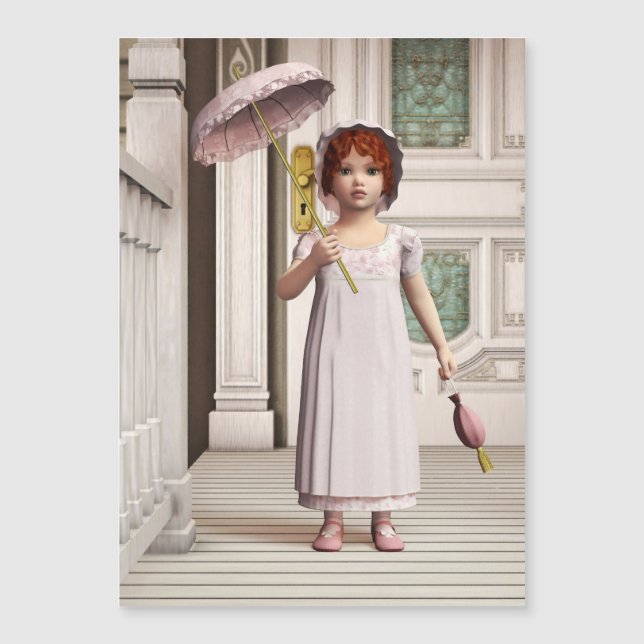 Chica de época Sweet Victorian (Anverso)