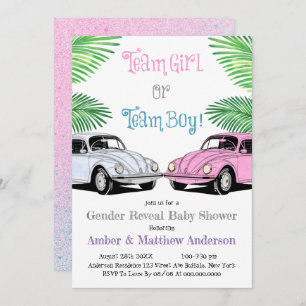 Chica De Equipo O Género De Equipo Revelan Baby Sh