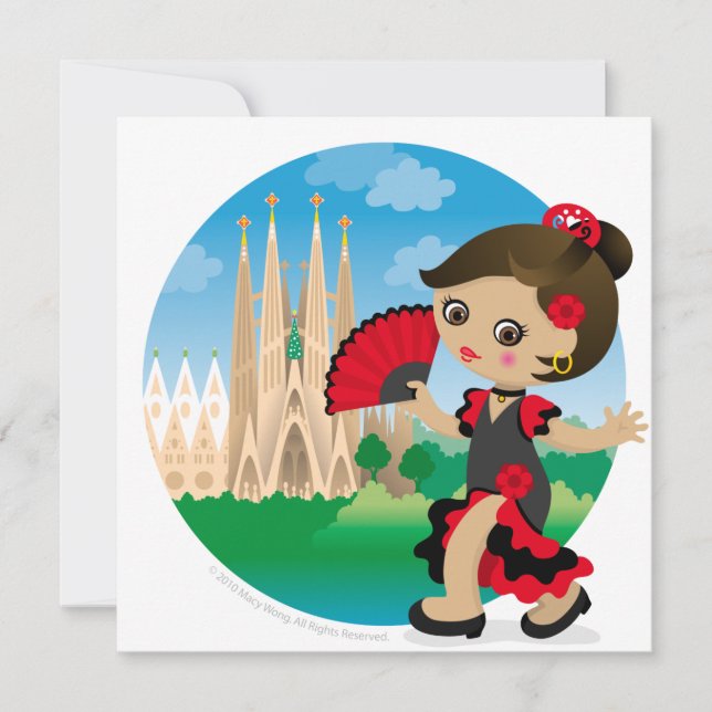 Chica de España (Anverso)