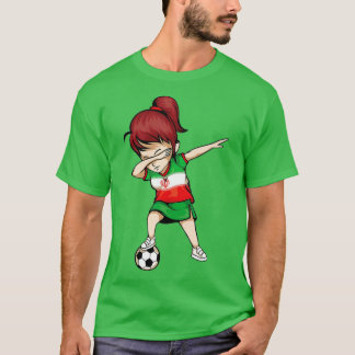 Chica de fútbol Dabbing Iran Jersey - Fútbol iraní