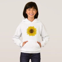 chica de girasol alegre con nombre personalizado