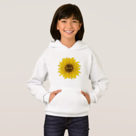 chica de girasol alegre con nombre personalizado