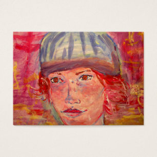 chica de gorra de existencias