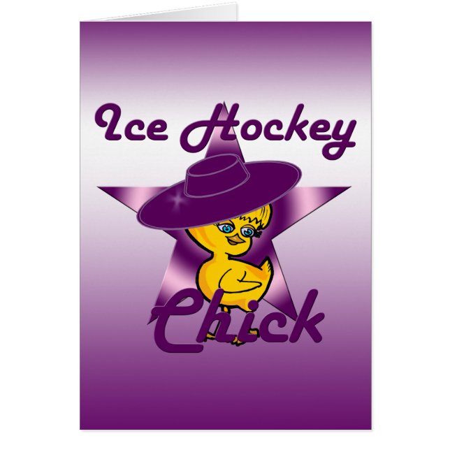 Chica de hockey sobre hielo #9 (Frente)