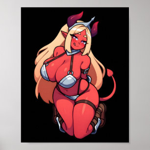 Chica de honestidad seducativa Pegatina de arte de