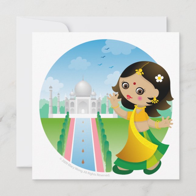 Chica de India (Anverso)