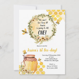 Chica de invitación a fiesta de cumpleaños