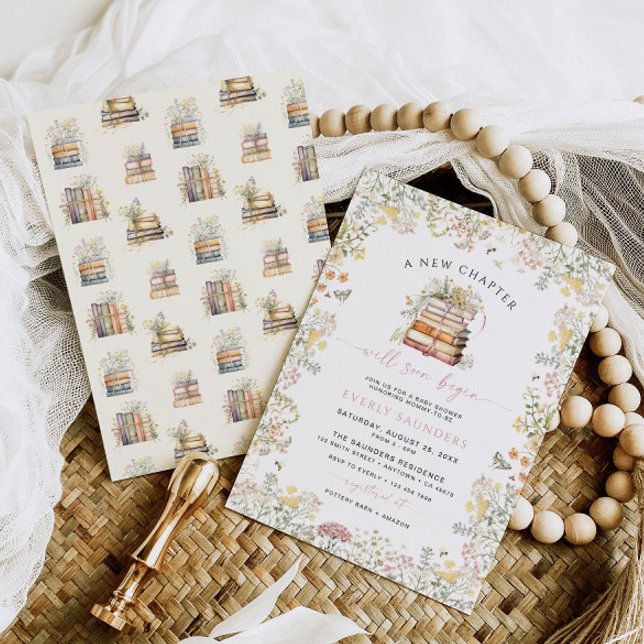 Chica de invitaciones a Baby Shower de Storybook N (Subido por el creador)
