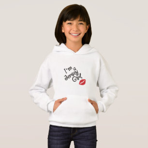 Chica de Jersey Pullover Hoodie para Chicas