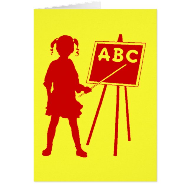 Chica de la Escuela de Vintage (Frente)